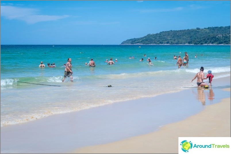 Karon Beach in Phuket (Karon Beach) - bijna zoals Patong