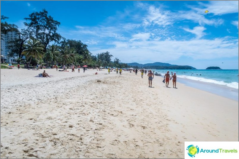 หาดกะรนในภูเก็ต (หาดกะรน) - เกือบเหมือนป่าตอง