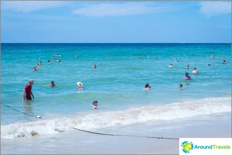 Plaža Karon na Phuketu (plaža Karon) - gotovo poput Patonga