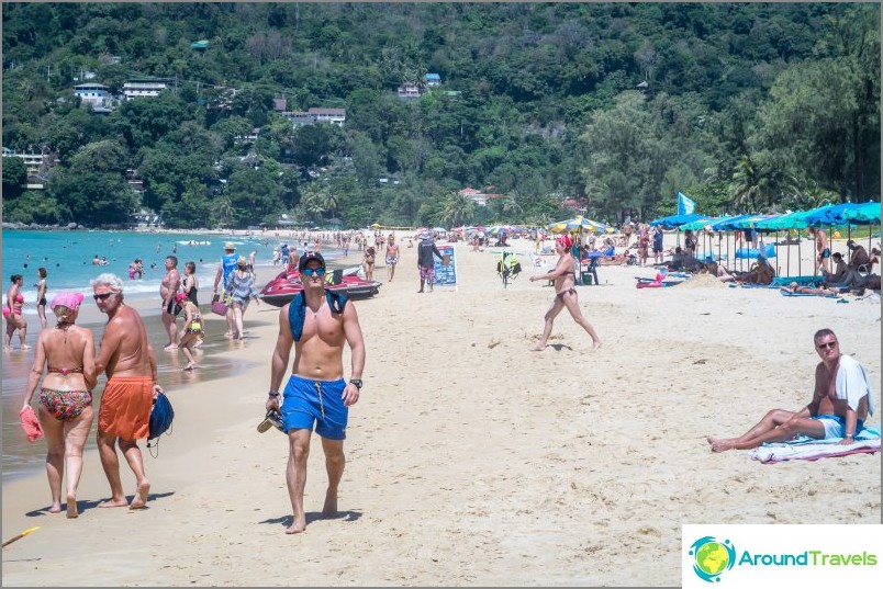 Karon Beach i Phuket (Karon Beach) - nästan som Patong