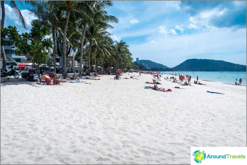 Plaža Patong na Phuketu - najglasnija