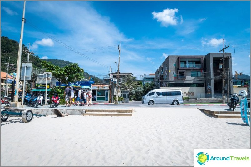 Patong Beach in Phuket is the noisiest