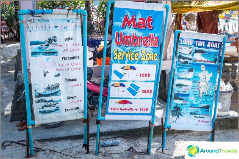 Patongin ranta Phuketissa - meluisin