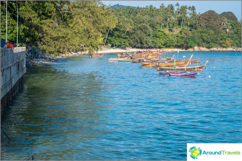 Rawai Beach: no para nadar, sino para alquilar una casa