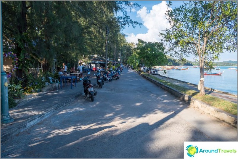 Rawai Beach - not for swimming, but for renting a house