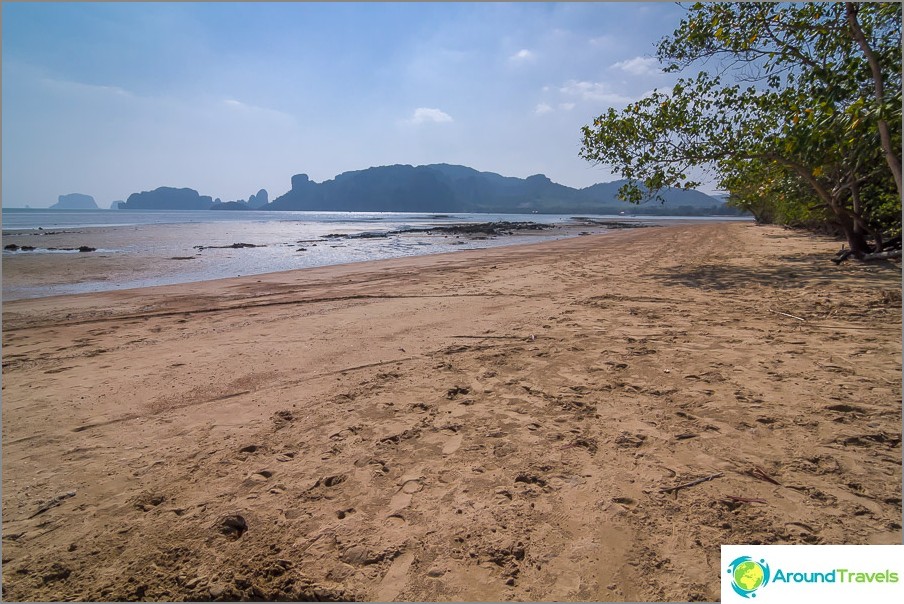 Ao Nam Mao Beach - not for swimming, but for contemplation