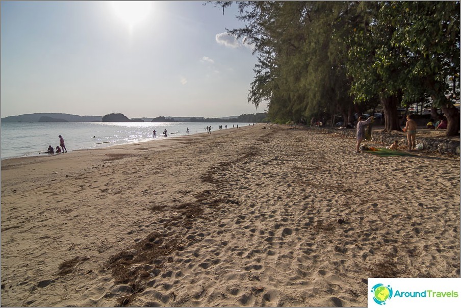 Nopparat Thara Beach in Krabi - less touristy neighbor of Ao Nang