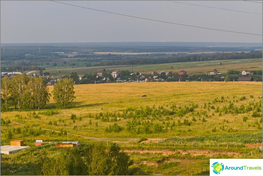 Widok z okna w przybliżeniu