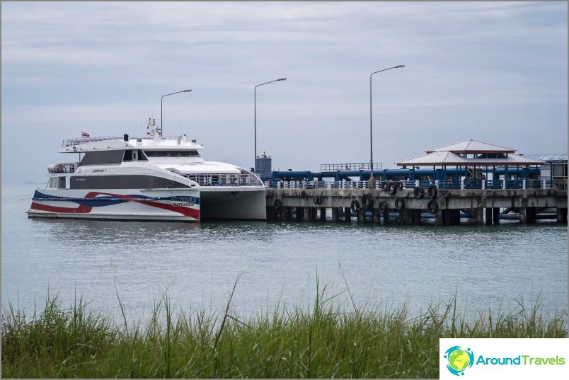 Catamarán Lompraya: el transporte público marítimo más rápido