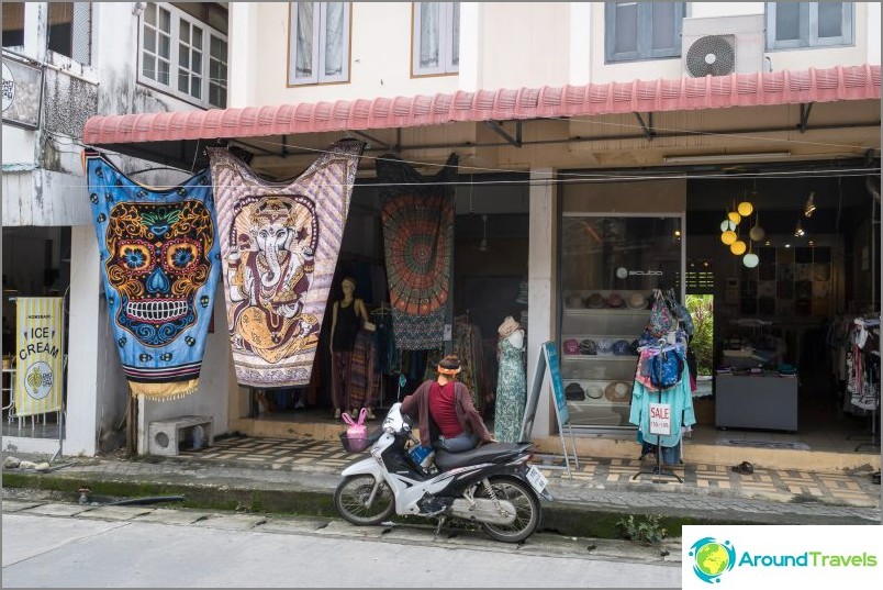 Thong Sala - port and the largest village on Phangan