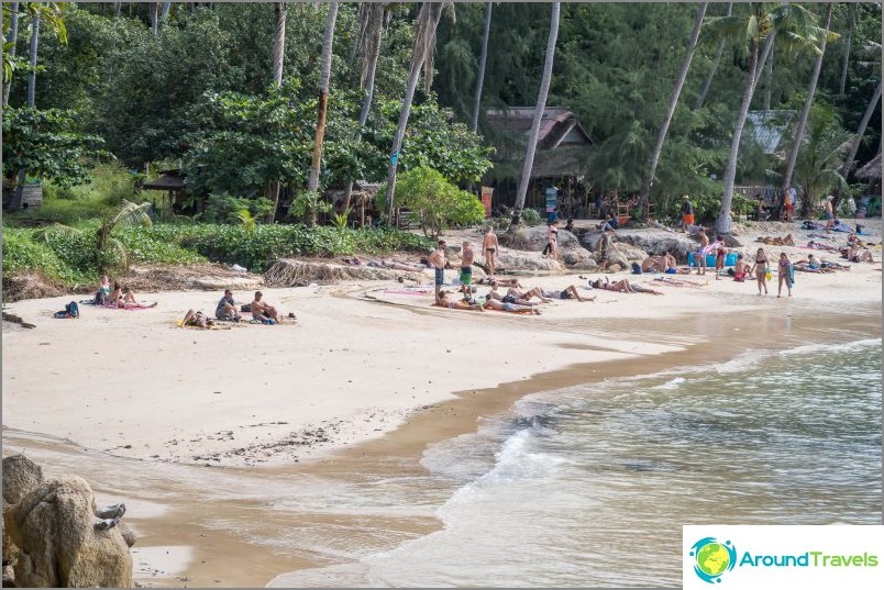 Haad Son beach is no longer a secret beach in Koh Phangan