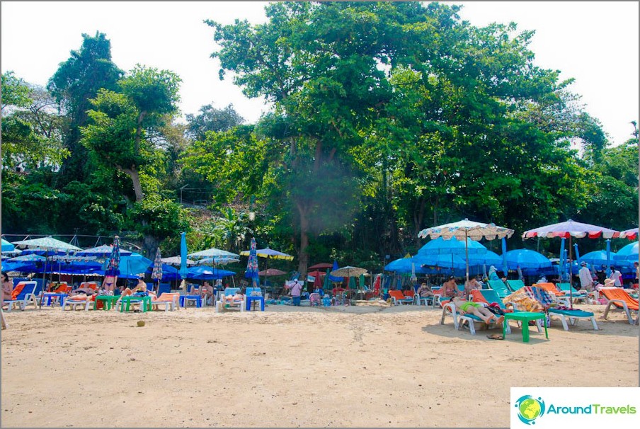 Útulná pláž - malá pláž Pratamnaka