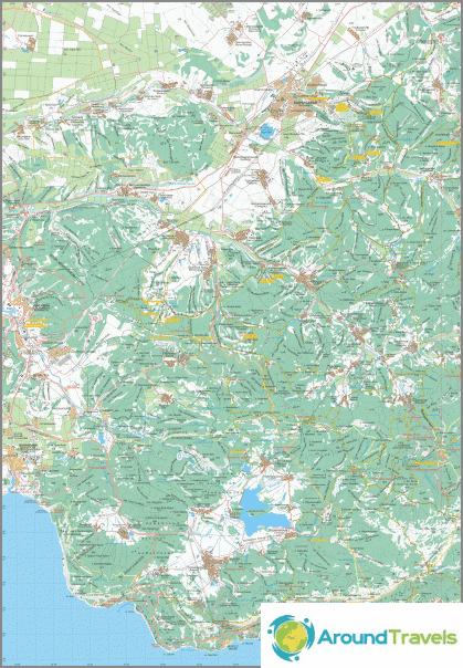 Crimea route "Through the mountains to the sea" + tips and maps