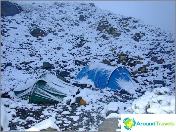 Montagne de l'Altaï.