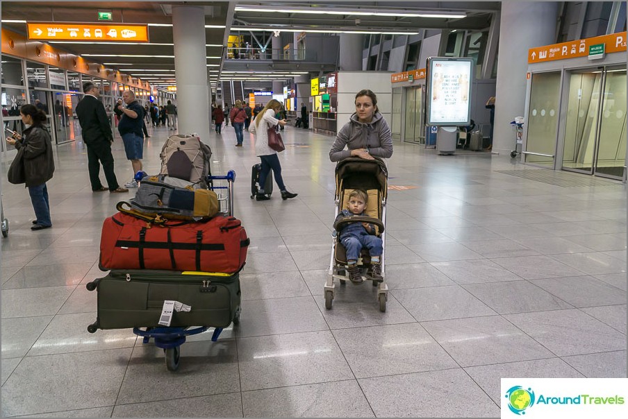 Aéroport de Varsovie et nos déchets