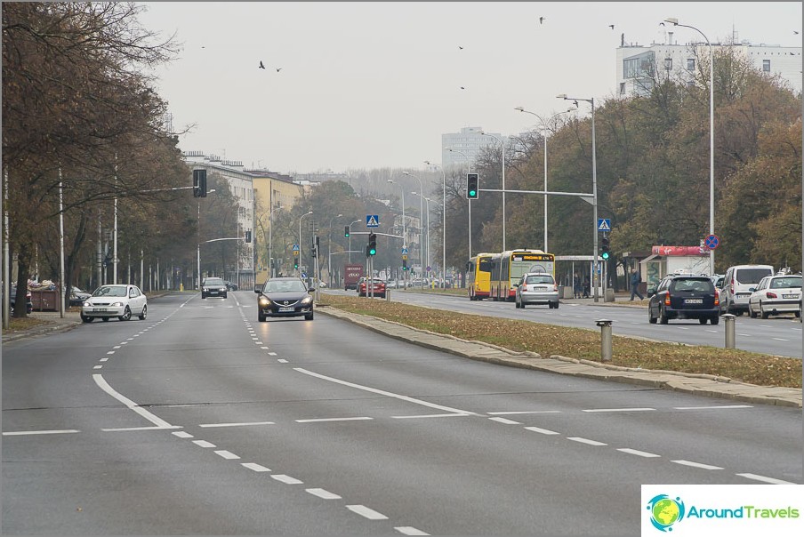 Calle Gagarina, Varsovia