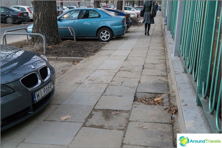 De straat lopen we elke dag