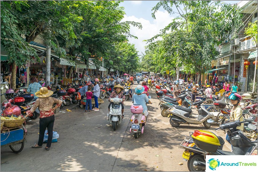 Streets and market