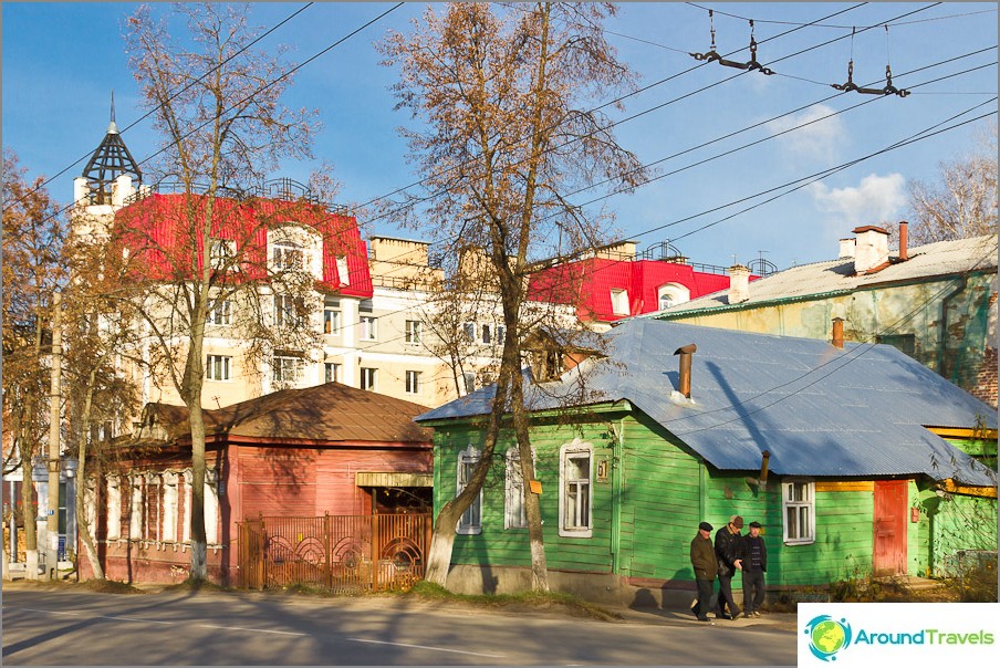 Forntida hus i Kaluga