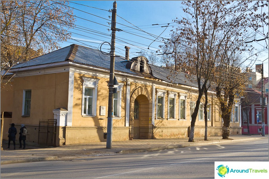 The very house where the writer B.K. Zaitsev