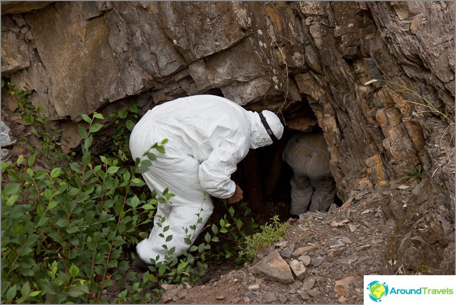 No es una cueva, no es una especie de entrada.