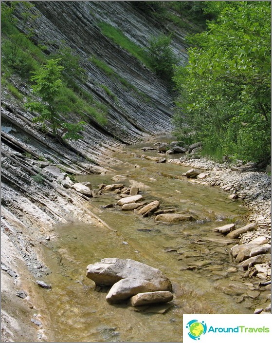 De rivier Janet.