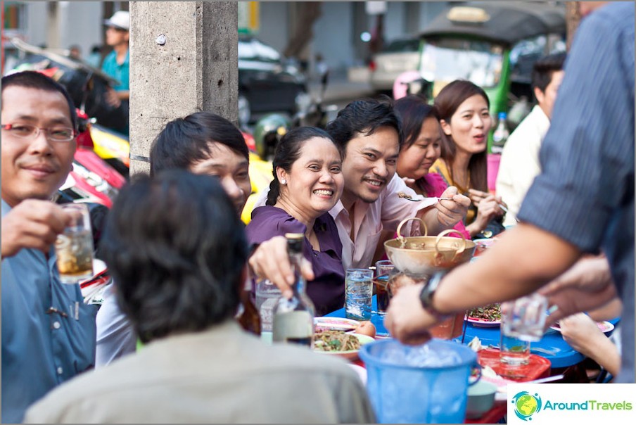 Úsmev pre Thajčanov je bežná vec