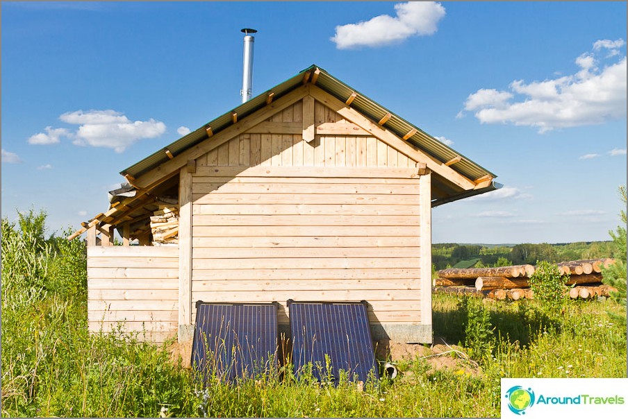 Nossos amigos também compraram recentemente painéis solares