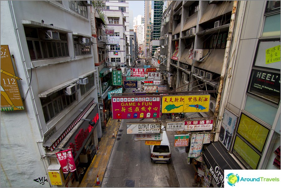 Hong Kong Straßen - Hong Kong Island