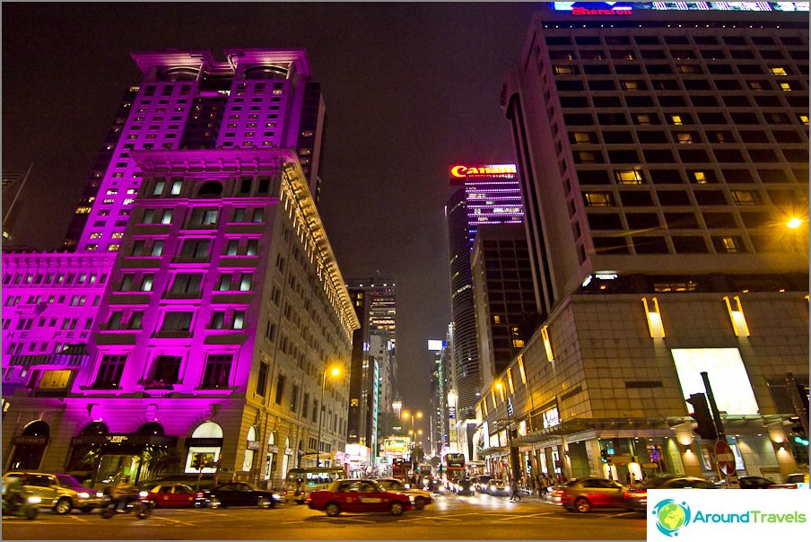 The main street in Hong Kong - Nathan Road