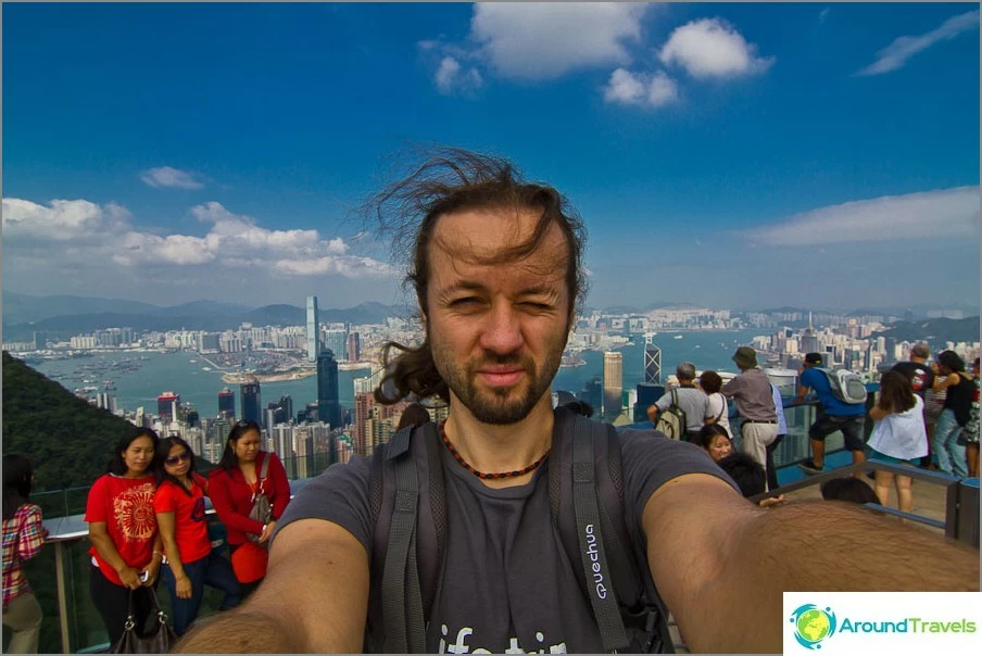 Hong Kong, sun, wind and me