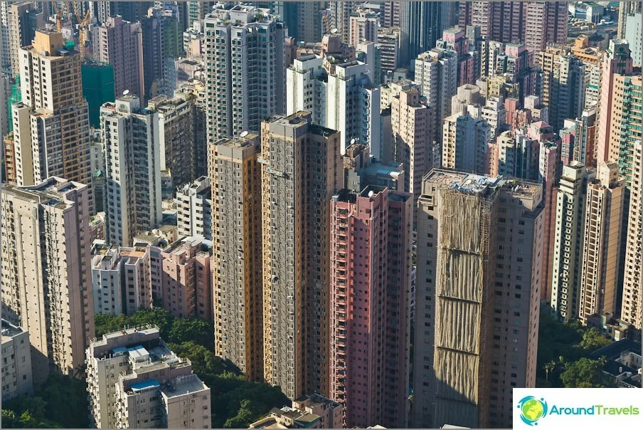 Hongkongista Victoria Peak