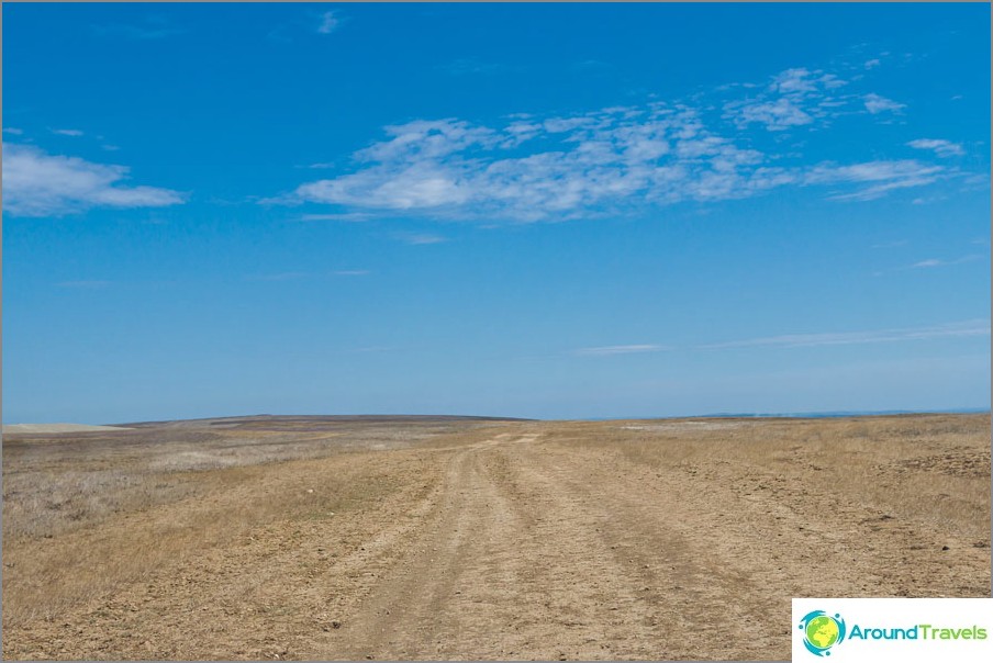 Steppe rond