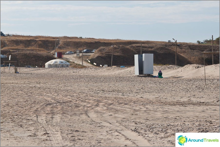 Camping by the sea