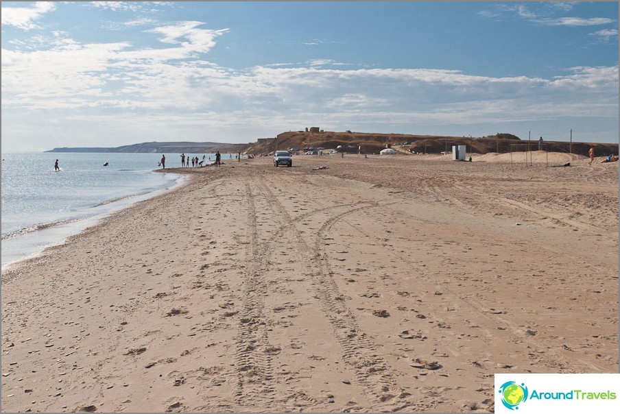 Campeggio vicino al mare