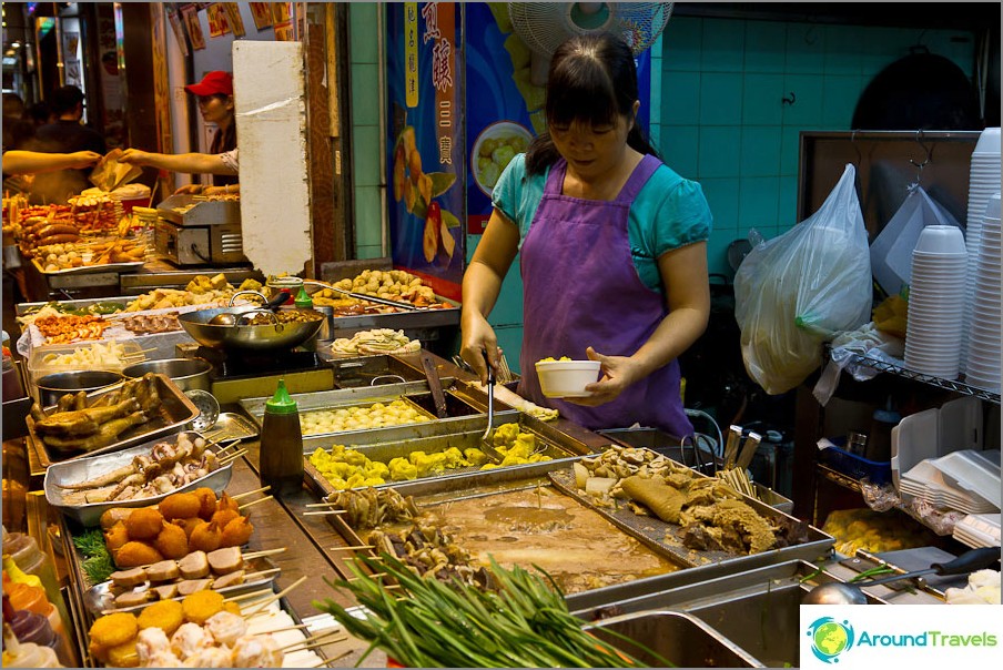 There are very few similar street eateries and only in certain places.