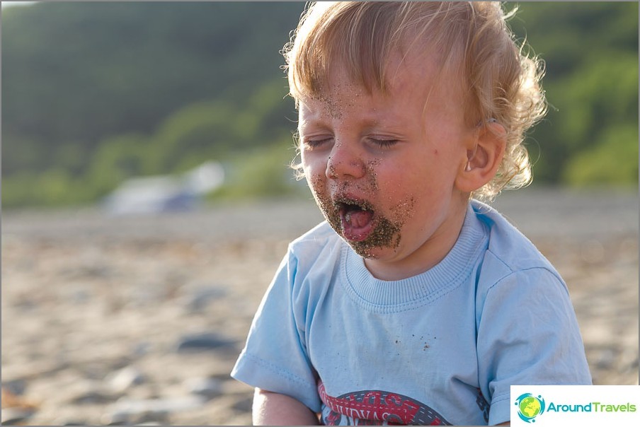 Et pourquoi le sable n'est-il pas si savoureux?