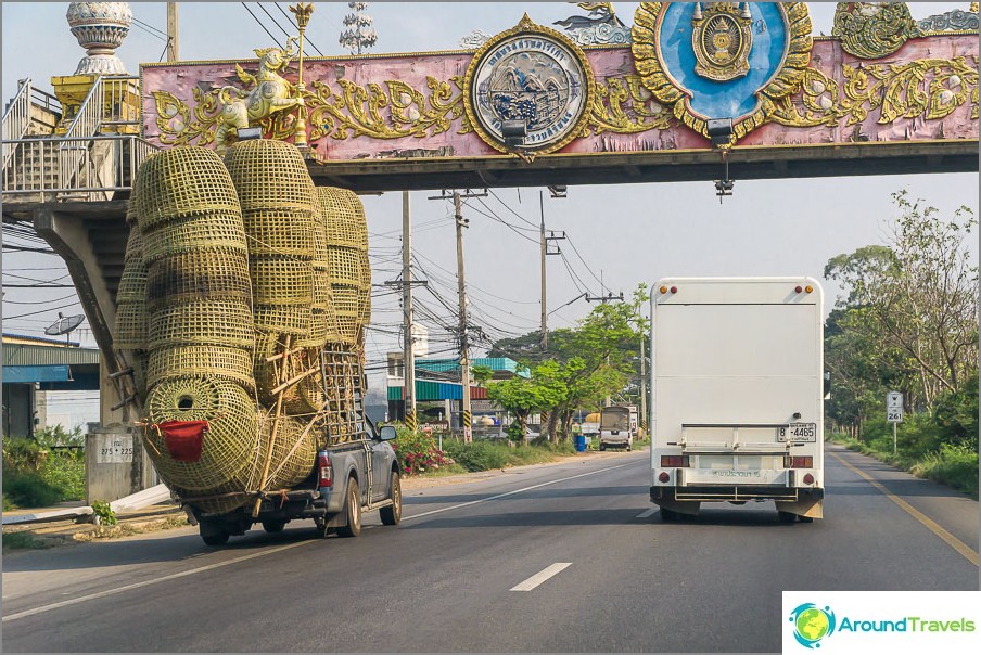 Skizzen von thailändischen Straßen