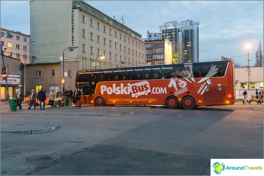 الحافلات البولندية رخيصة Polskibus