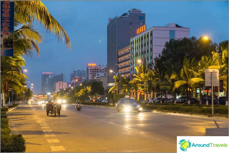 The main street of the city, almost Europe