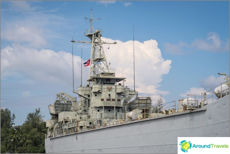 Landing Ship Phangan - Former Royal Navy battleship