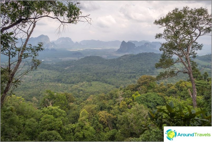 Rastreamento na banheira Kaek em Krabi - melhor que as montanhas, só pode haver montanhas