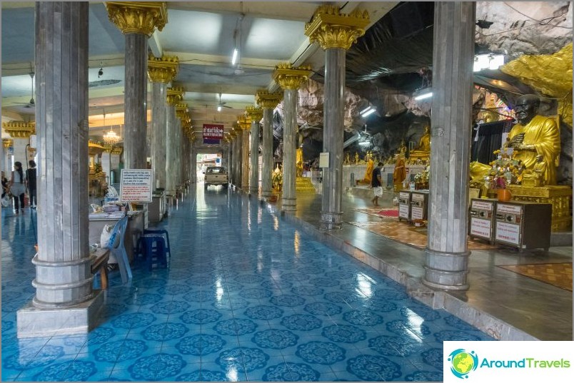 Inside the Tiger Cave Temple itself
