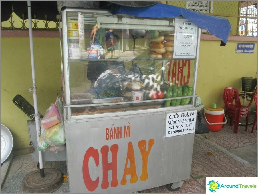 Street fast food in Vietnam