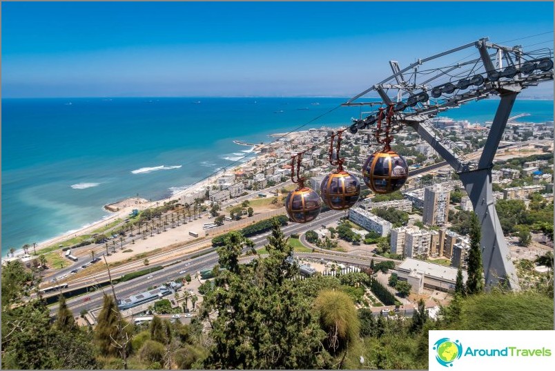 Atração em Haifa - funicular