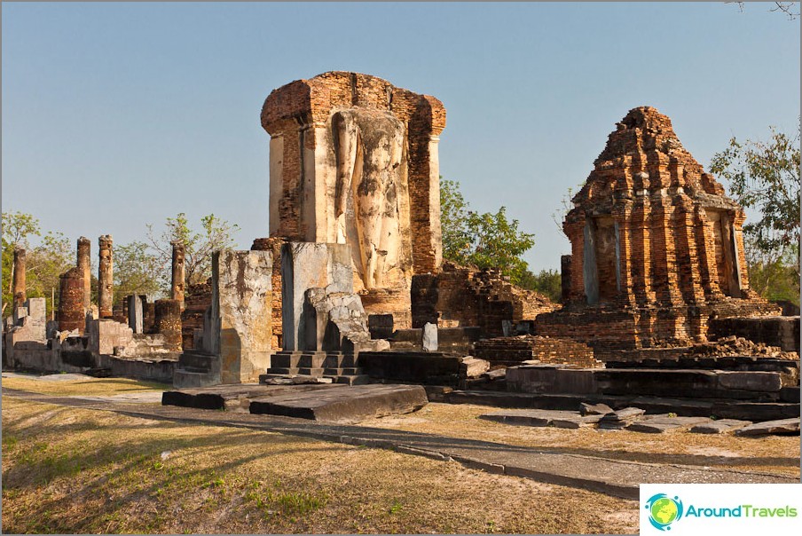 Wat Chetuphon in southern Sukhothai