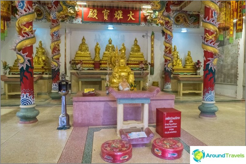 معبد صيني في فانجان - مجمع معبد يضم مجموعة من الآلهة