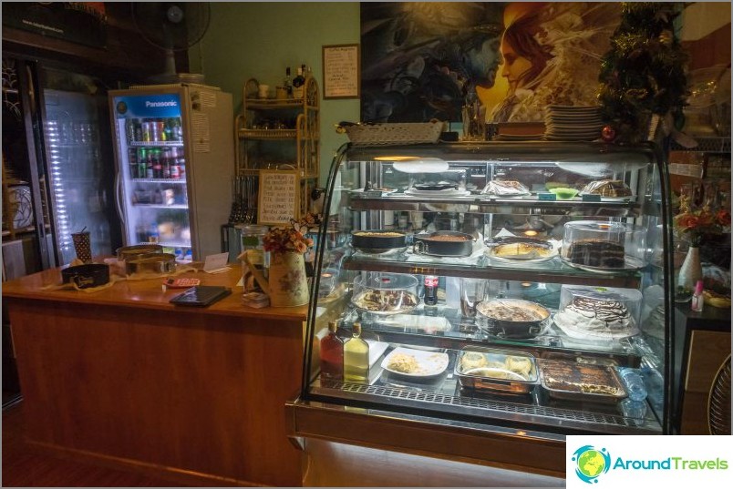 Sweet Shell Cafe in Phangan - for those with a sweet tooth and lovers of Russian cuisine