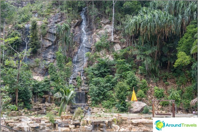 Wang Sai vattenfall på Phangan