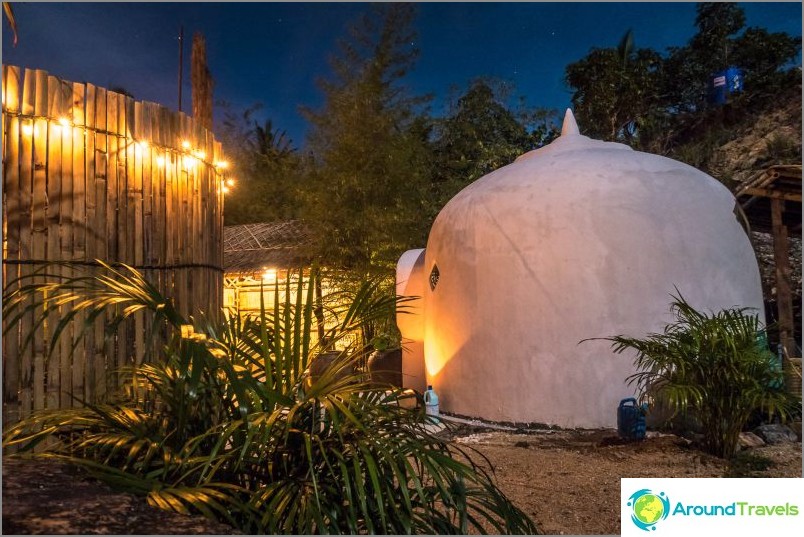 De Dome op Koh Phangan is een van de beste, een bad of een sauna